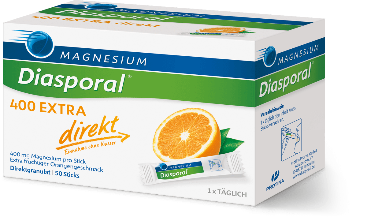 Magnesium-Diasporal® 400 EXTRA direkt, Direktgranulat